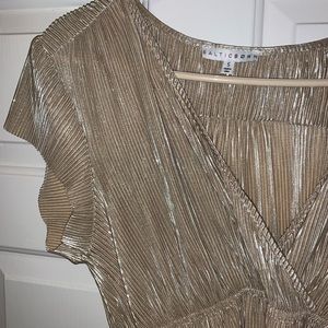 Boutique Gold Maxi Dress